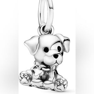 Pandora Silver Puppy Charm